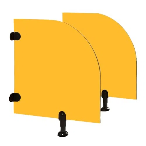 Partition d'urine jaune 23.6x23.6 pouces pour les enfants Protection des toilettes Protection des cheveux de confidentialité Durable Conception hygiénique Facile Installer des bords arrondis sûrs pour