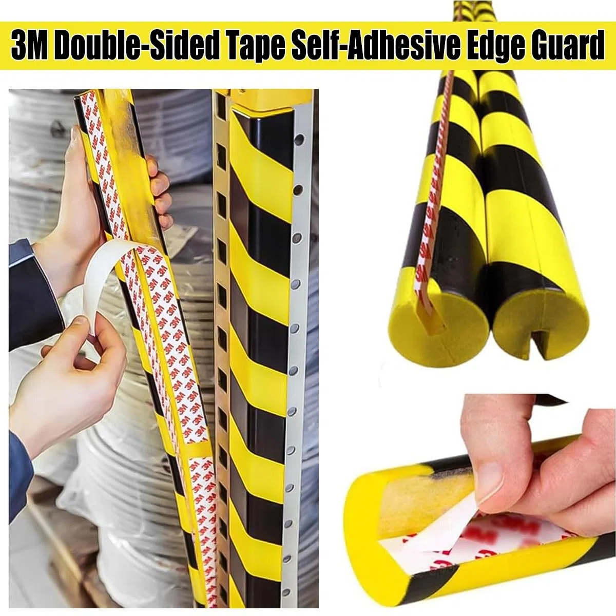 Protection de Coin en Mousse autocollante, 39" de Long