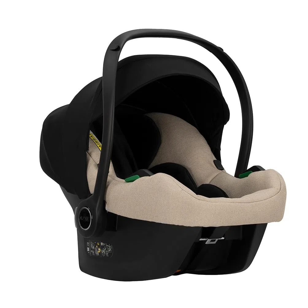 Une poussette jumelle 3 en 1 et 2 en 1 nacelle landau siège auto KUNERT Booster 3in1 et 2in1 poussettes (creme, 3in1 Cosmo)