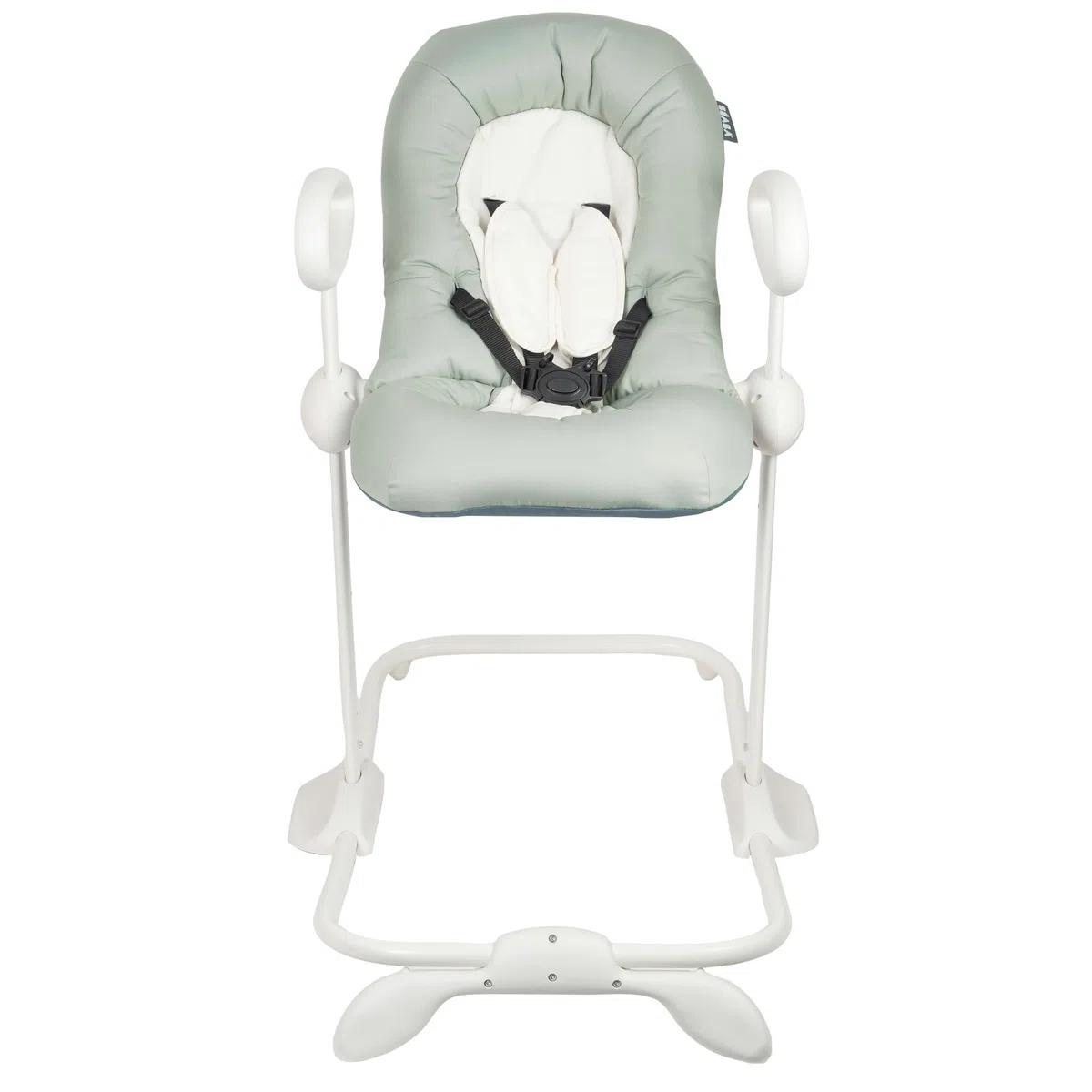 BÉABA, Transat Up & Down, Réglable 4 Hauteurs, 3 Inclinaisons, Vert de gris