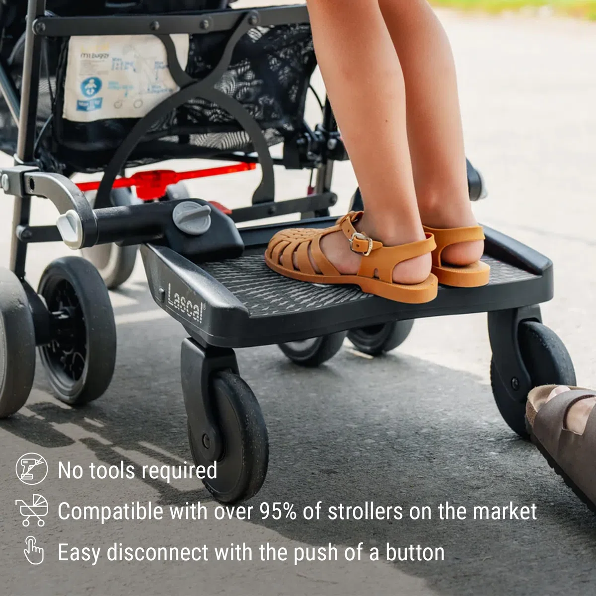 Lascal 2330 BuggyBoard Mini Noir
