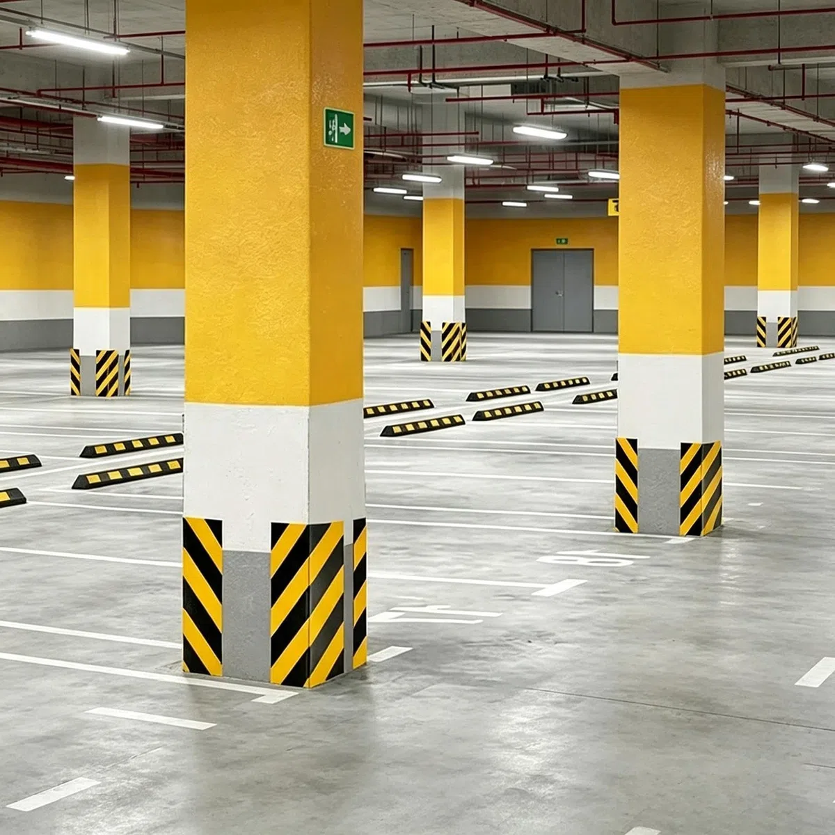 Protection Murale De Garage en Forme De L De 39 Po, Protection d'angle